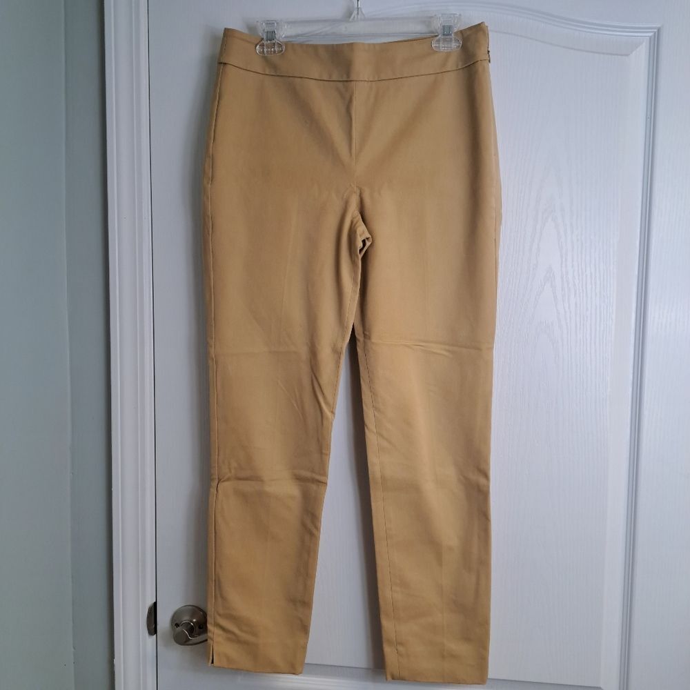 Talbots Beige Chatham Ankle Pants